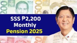 SSS ₱2,200 Monthly Pension 2025