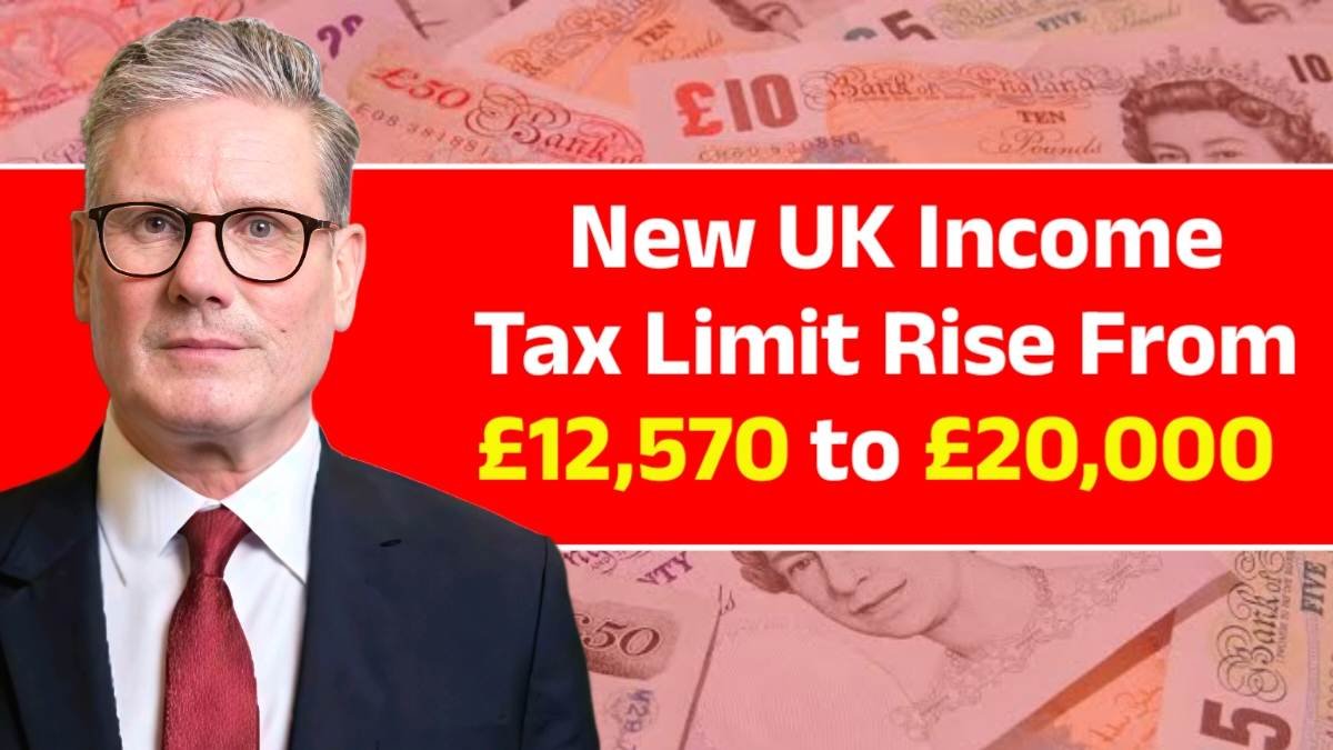 New Income Tax Limit Rise from £12,570 to £20,000